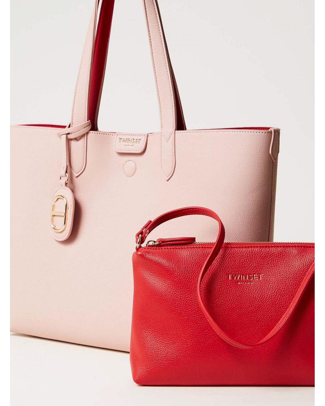 Twinset Pink Shoulder Bag