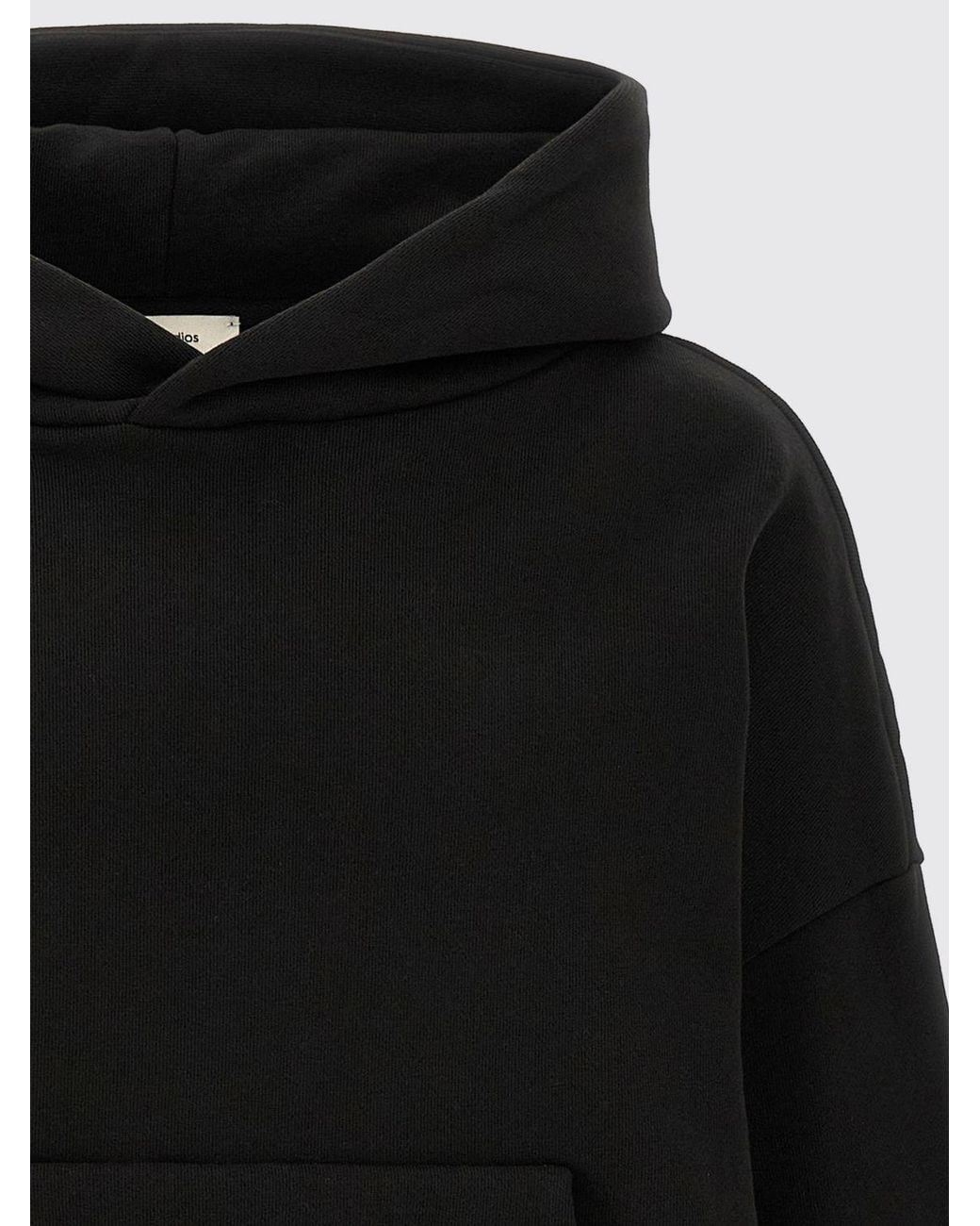 Entire studios Blue Cotton Hoodie With Kangaroo Pocket for men