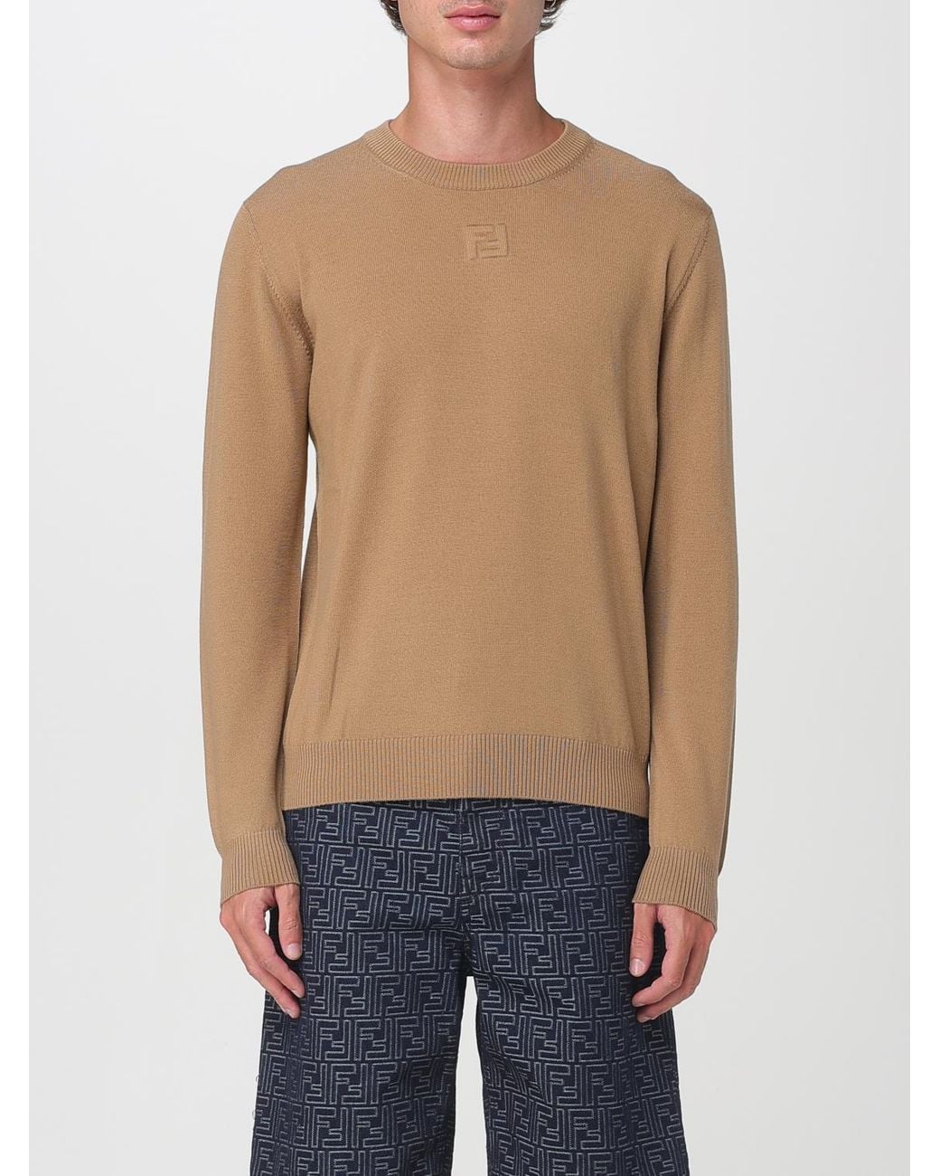 Fendi Blue Jumper for men