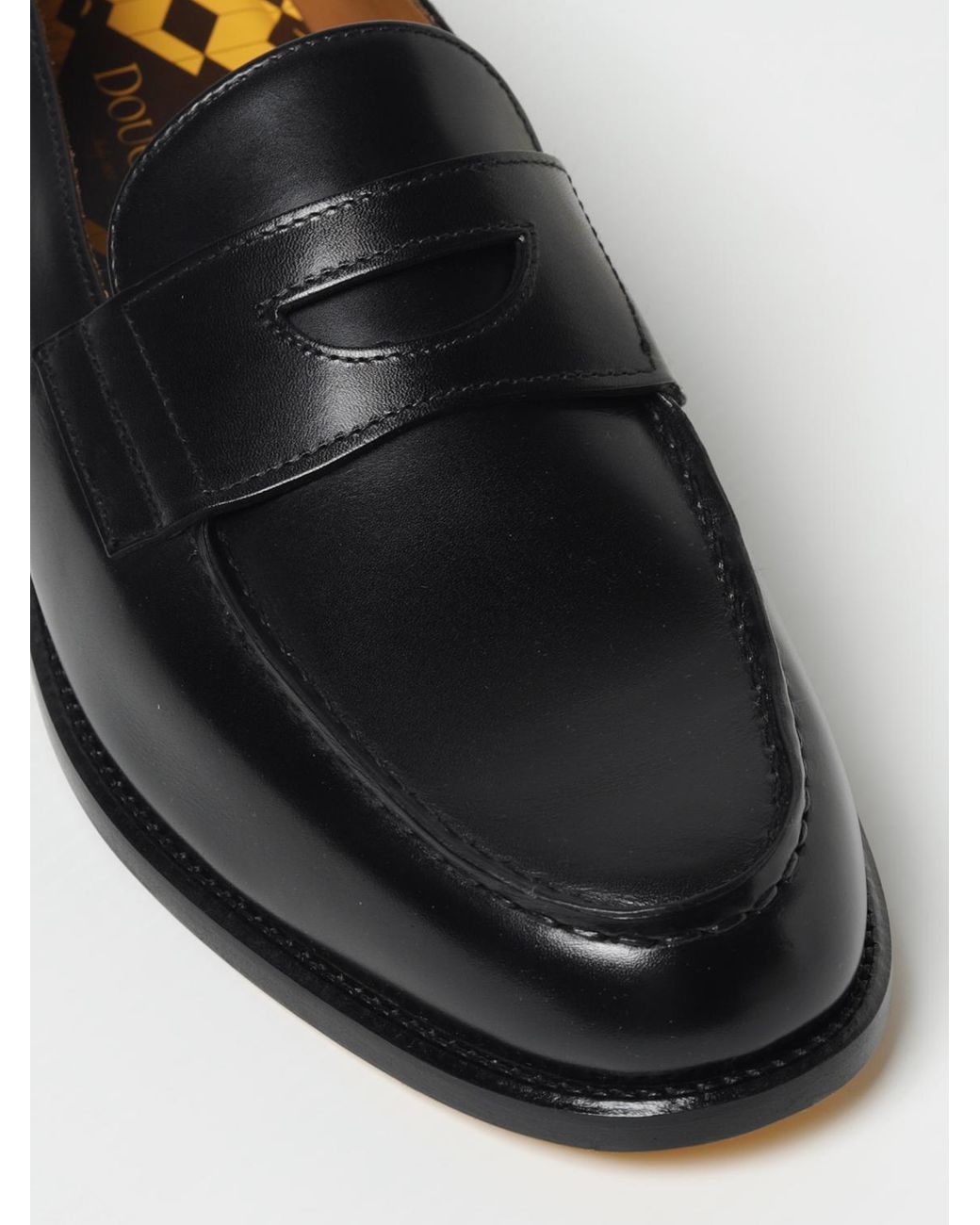 Doucal's Black Loafers for men
