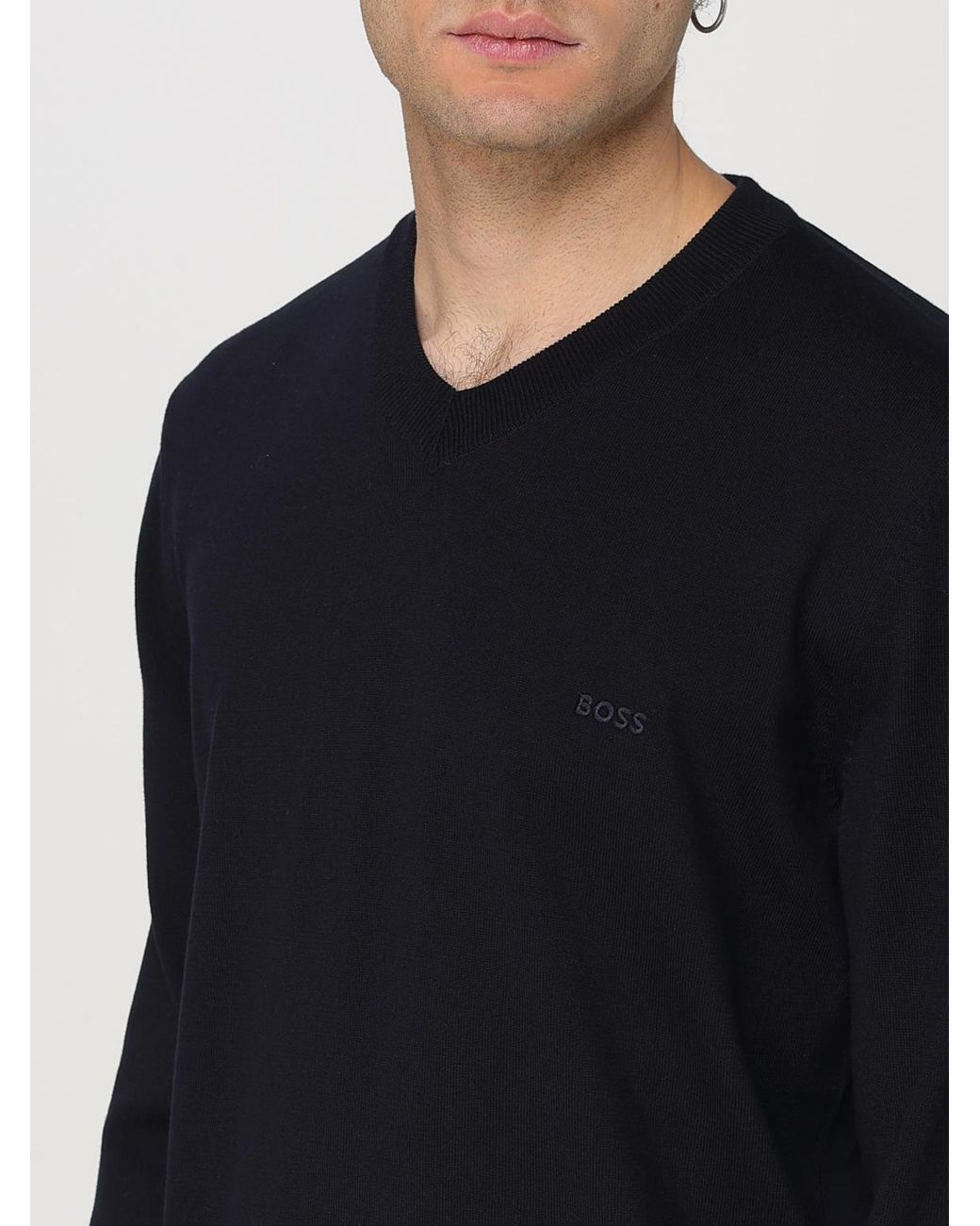 Boss Blue Jumper for men