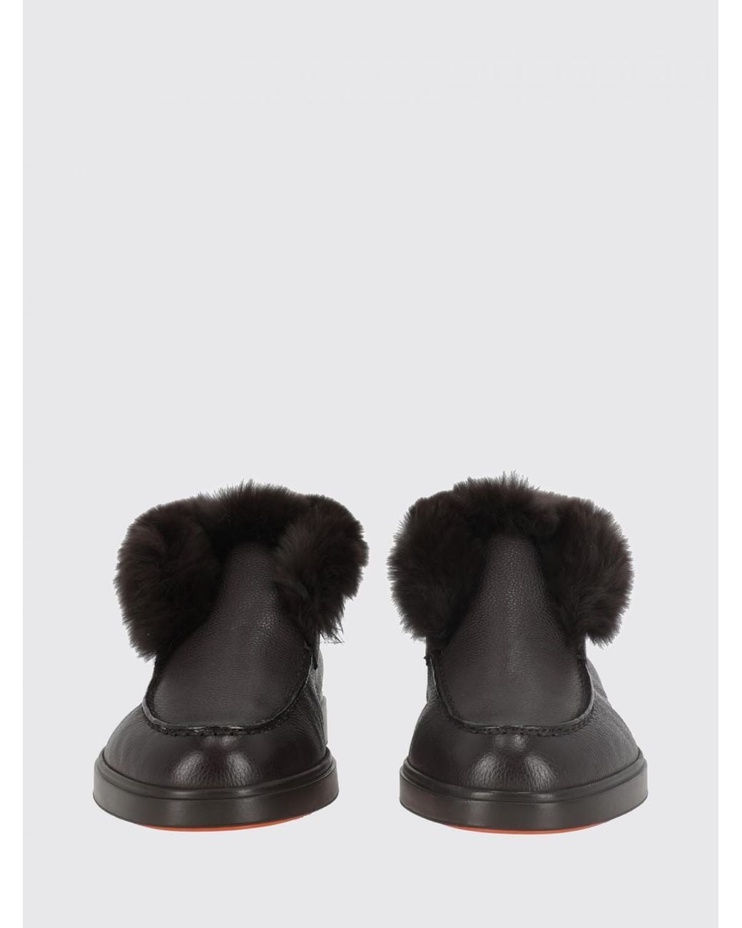 Santoni White Shoes