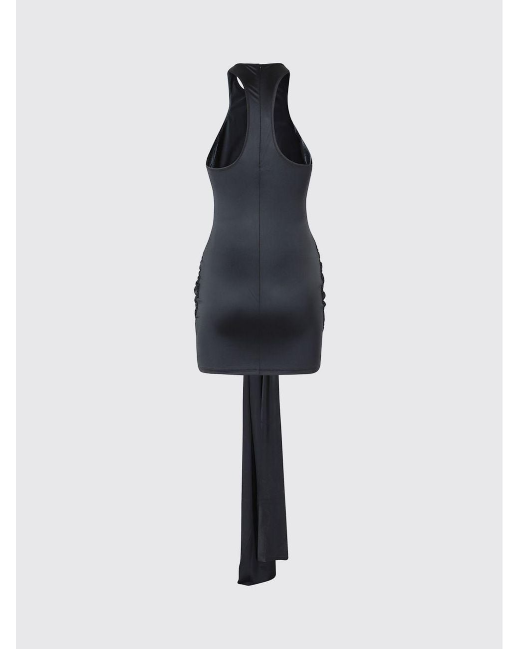 VENUJA Blue Crêpe Mini Dress