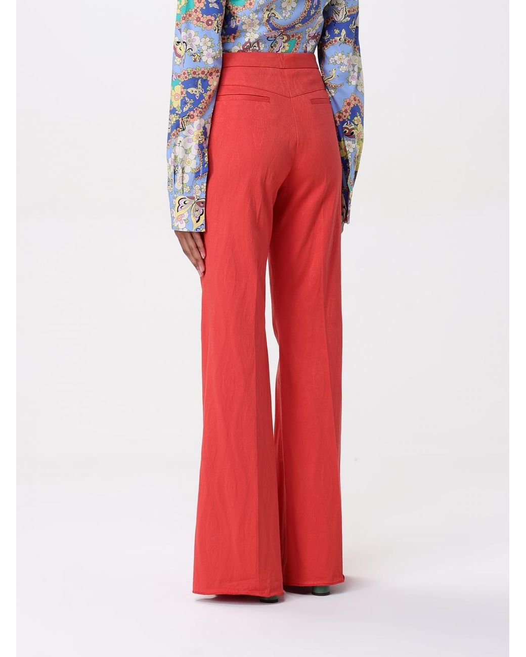 Etro Red Trousers