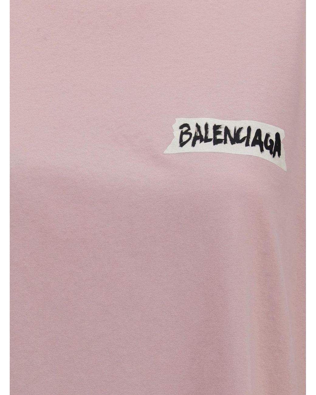Balenciaga Pink T-Shirt