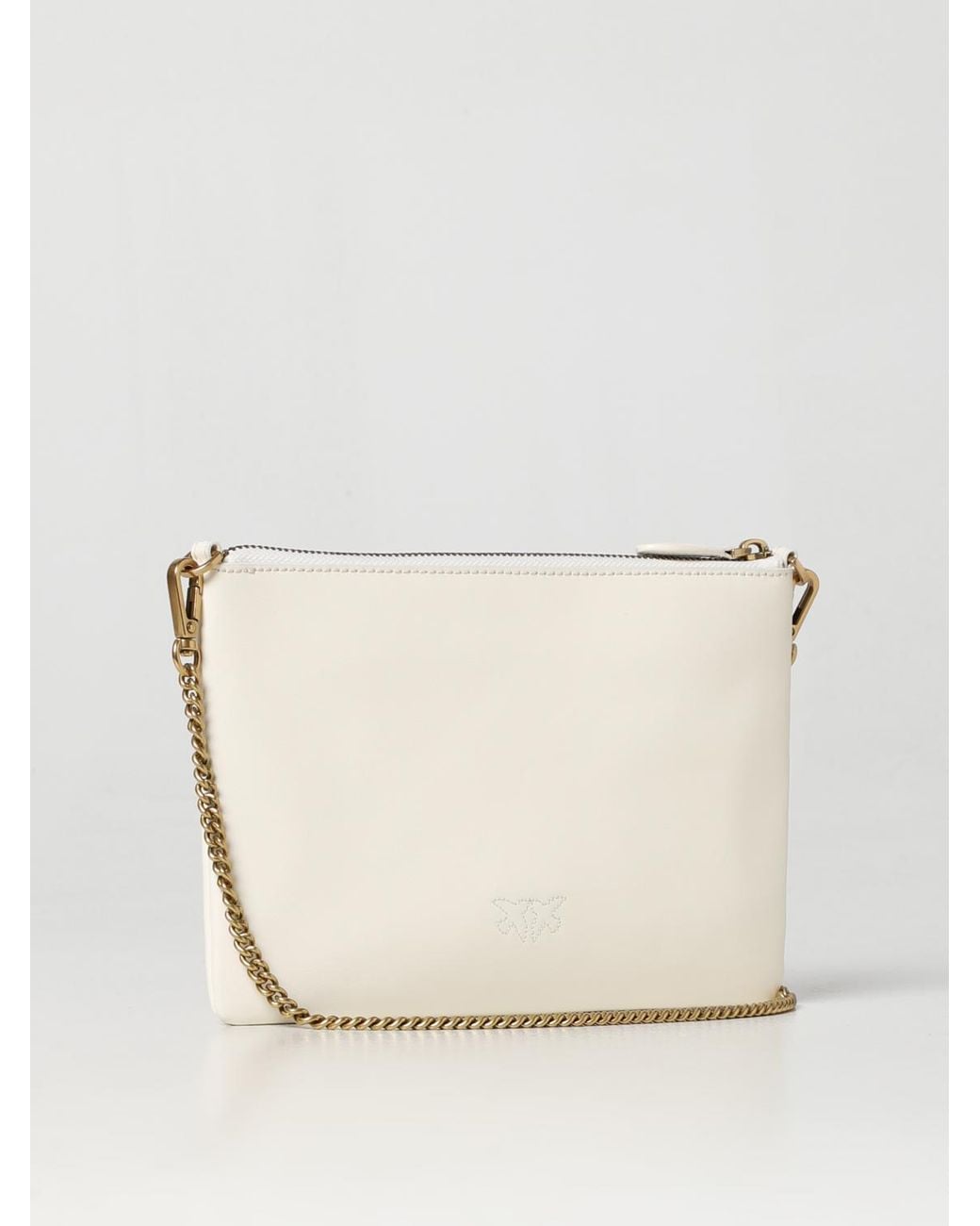 Pinko Natural Leather Clutch