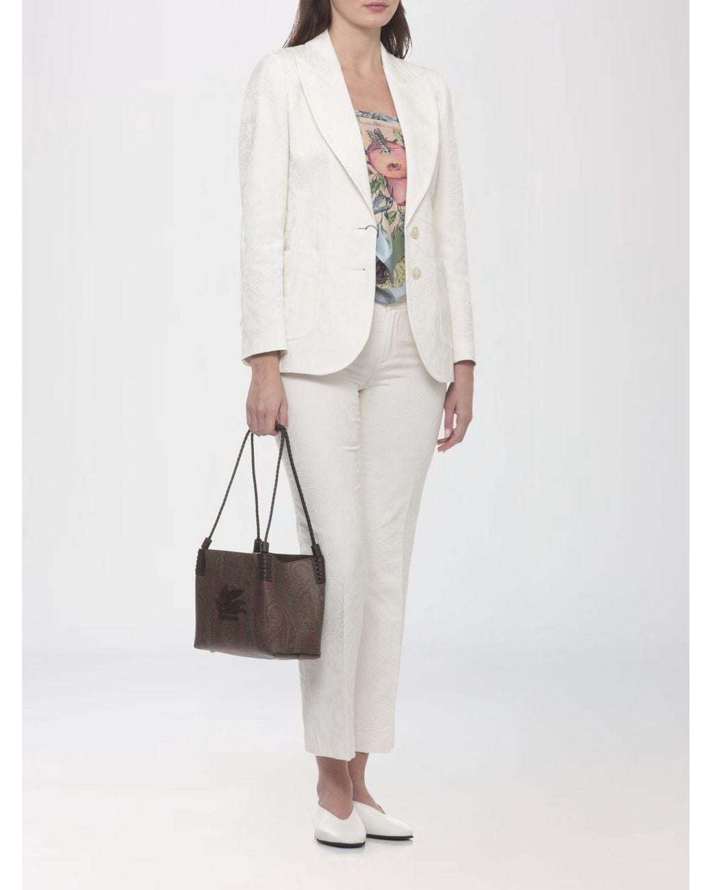 Etro Brown Shoulder Bag