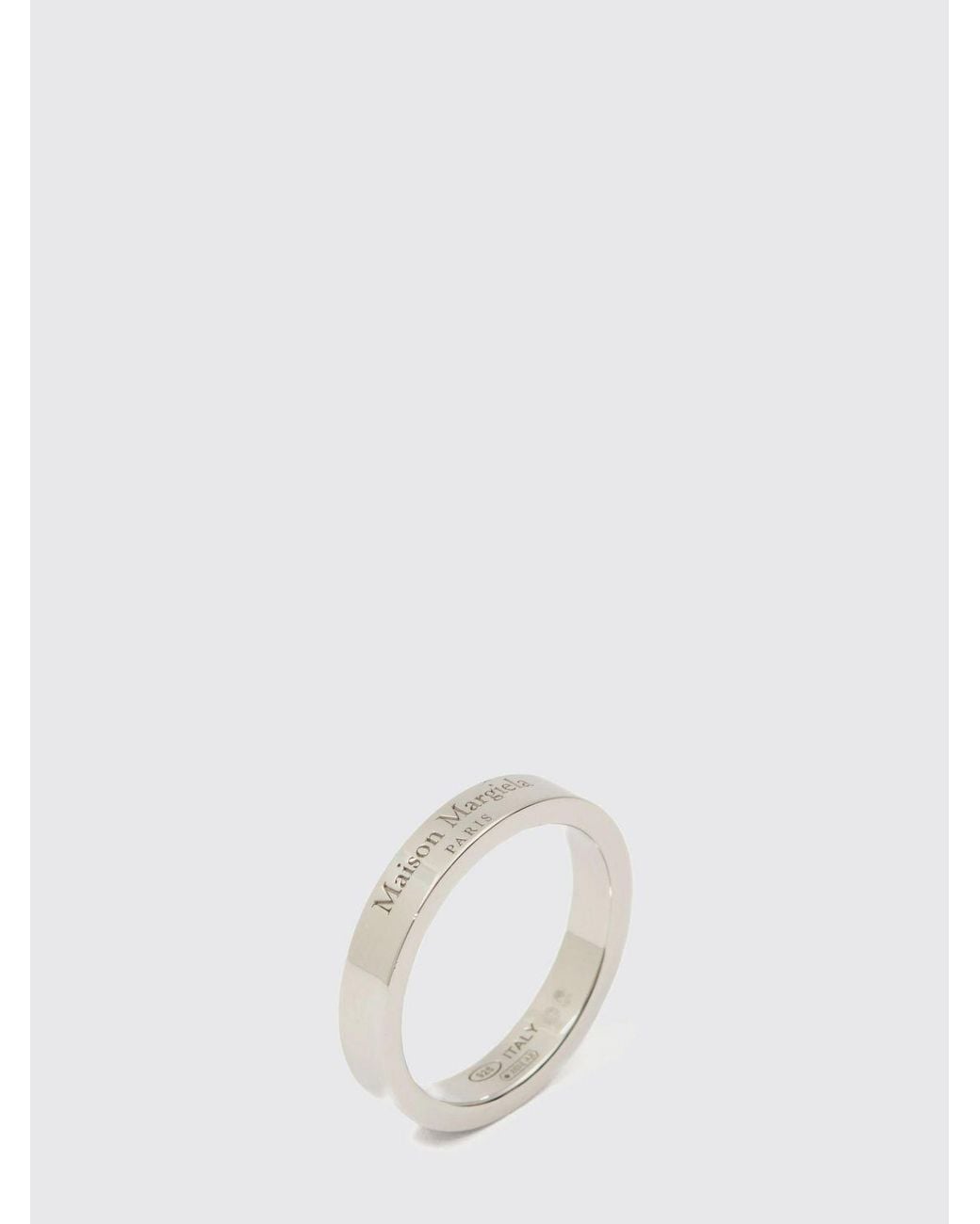 Maison Margiela Natural Ring With Logo for men