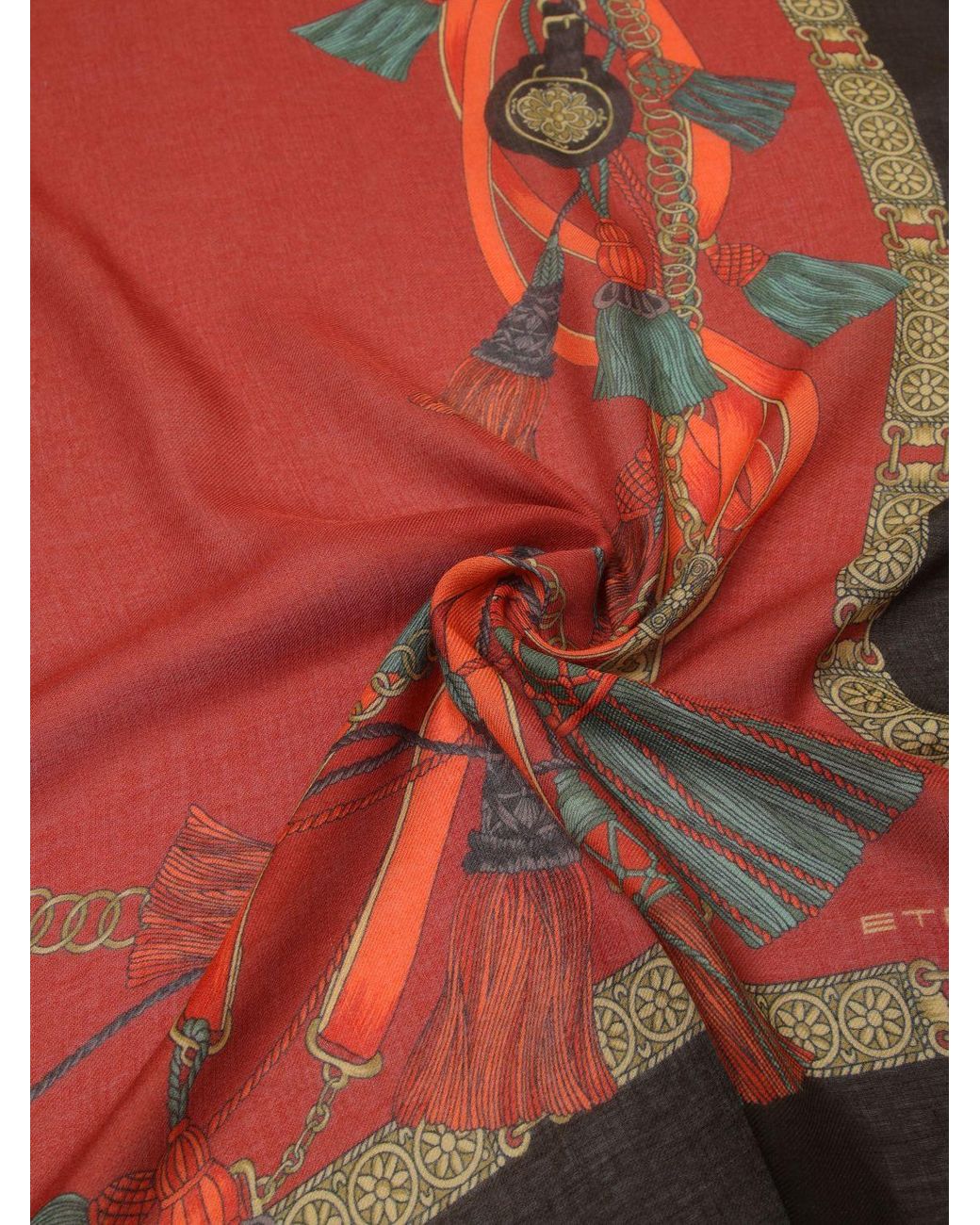 Etro Red Neck Scarf