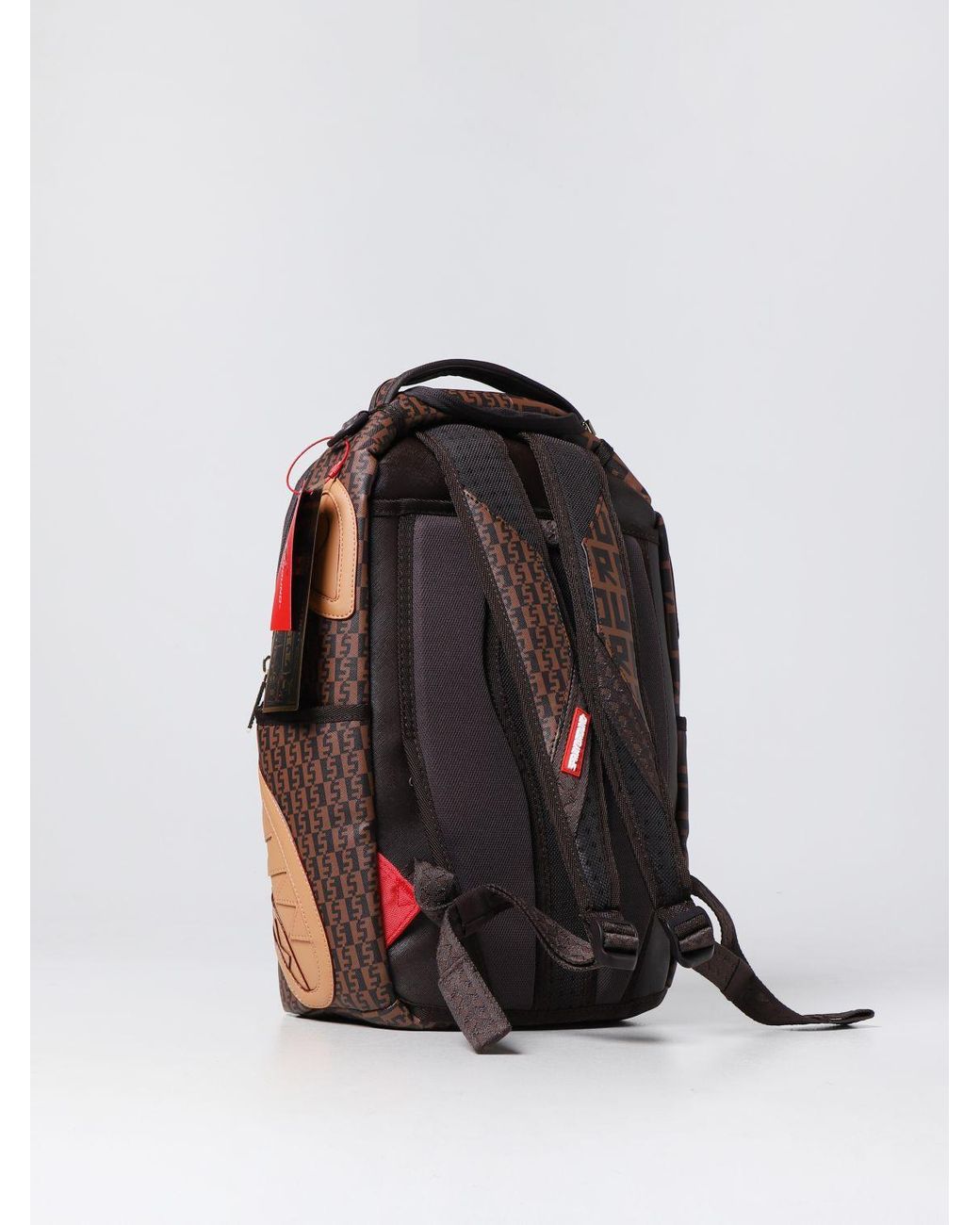 バックパック・リュック SPRAYGROUND Men Backpacks B7464 BOUJEE STRAP Brown Sprayground Boujee Strap Backpack | Brown | FARFETCH