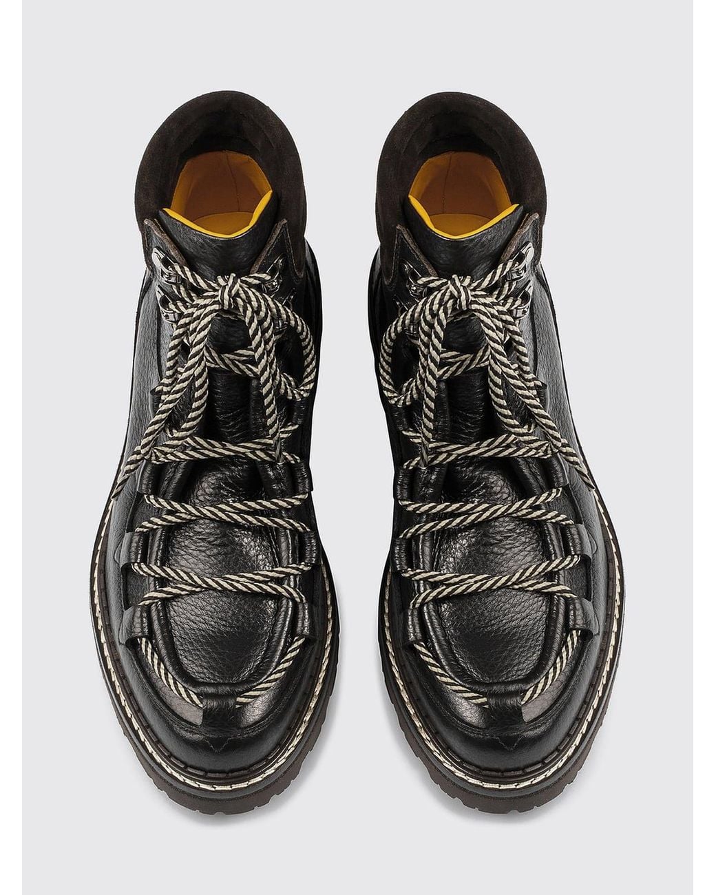 Doucal's Black Boot for men