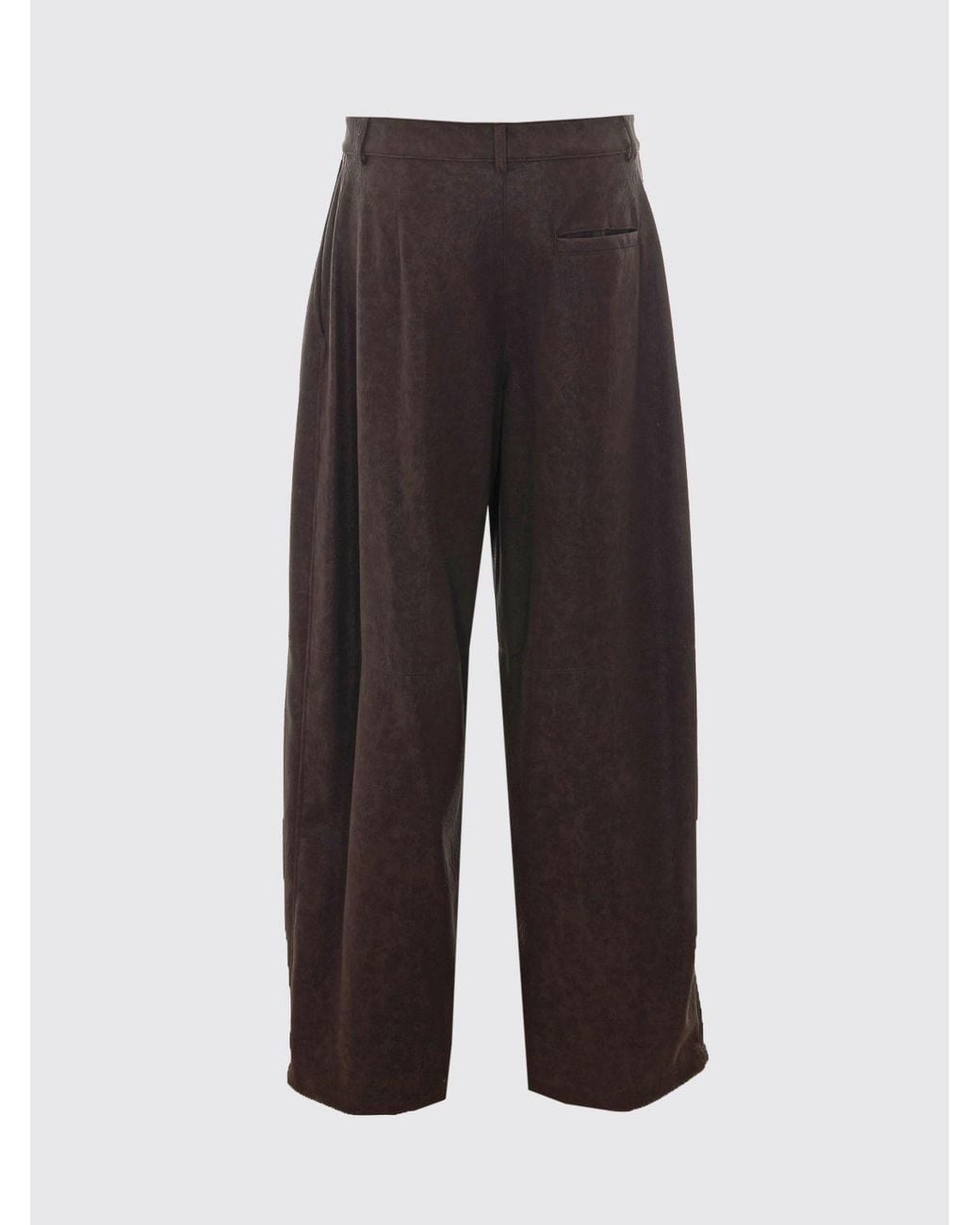 Pinko Black High-Waisted Straight-Leg Trousers
