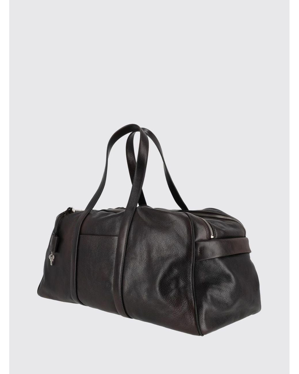 Orciani Black Travel Bag for men
