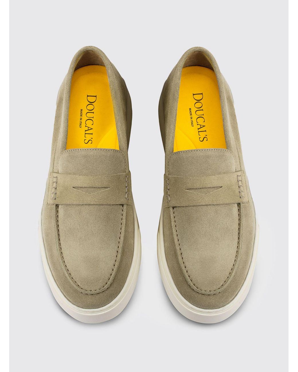Doucal's Multicolor Suede Loafer for men