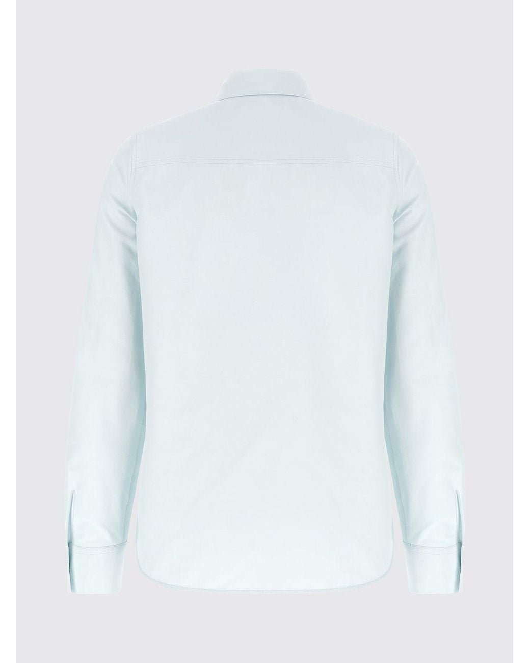 Jil Sander Blue Cotton Shirt