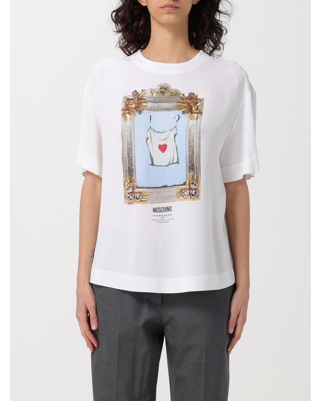 Moschino Couture White Top