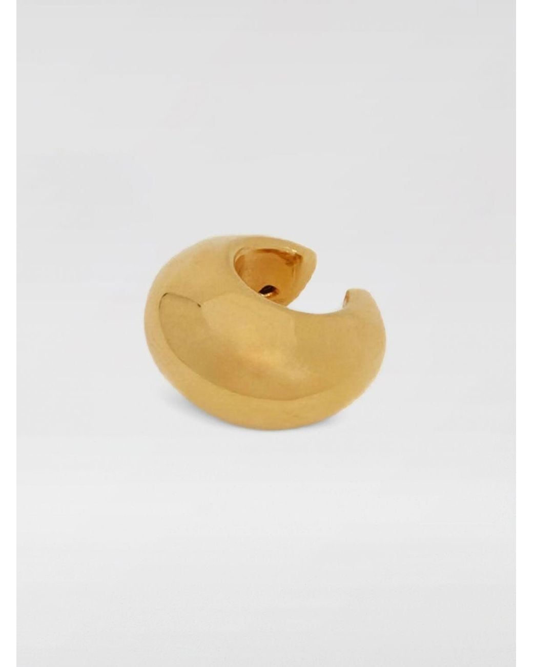 Jil Sander Metallic Brass Ear Cuff