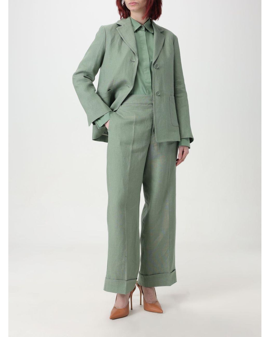 Max Mara Green Shirt