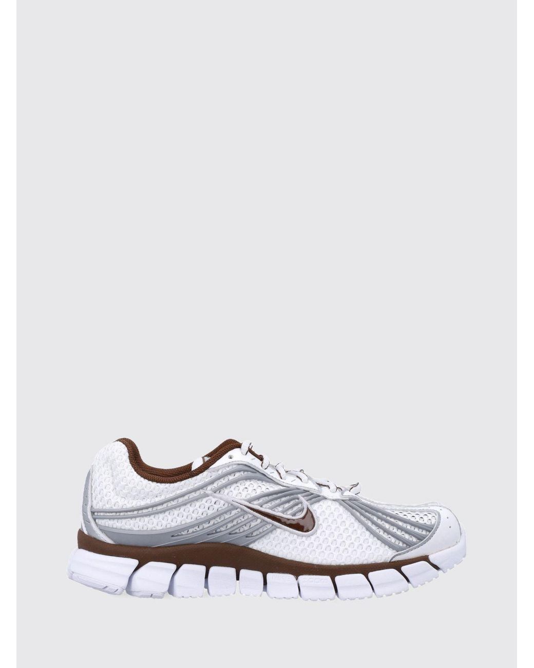 Nike White Zoom Skylon 11 Low-Top Trainers With Swoosh Logo And Serrated Sole