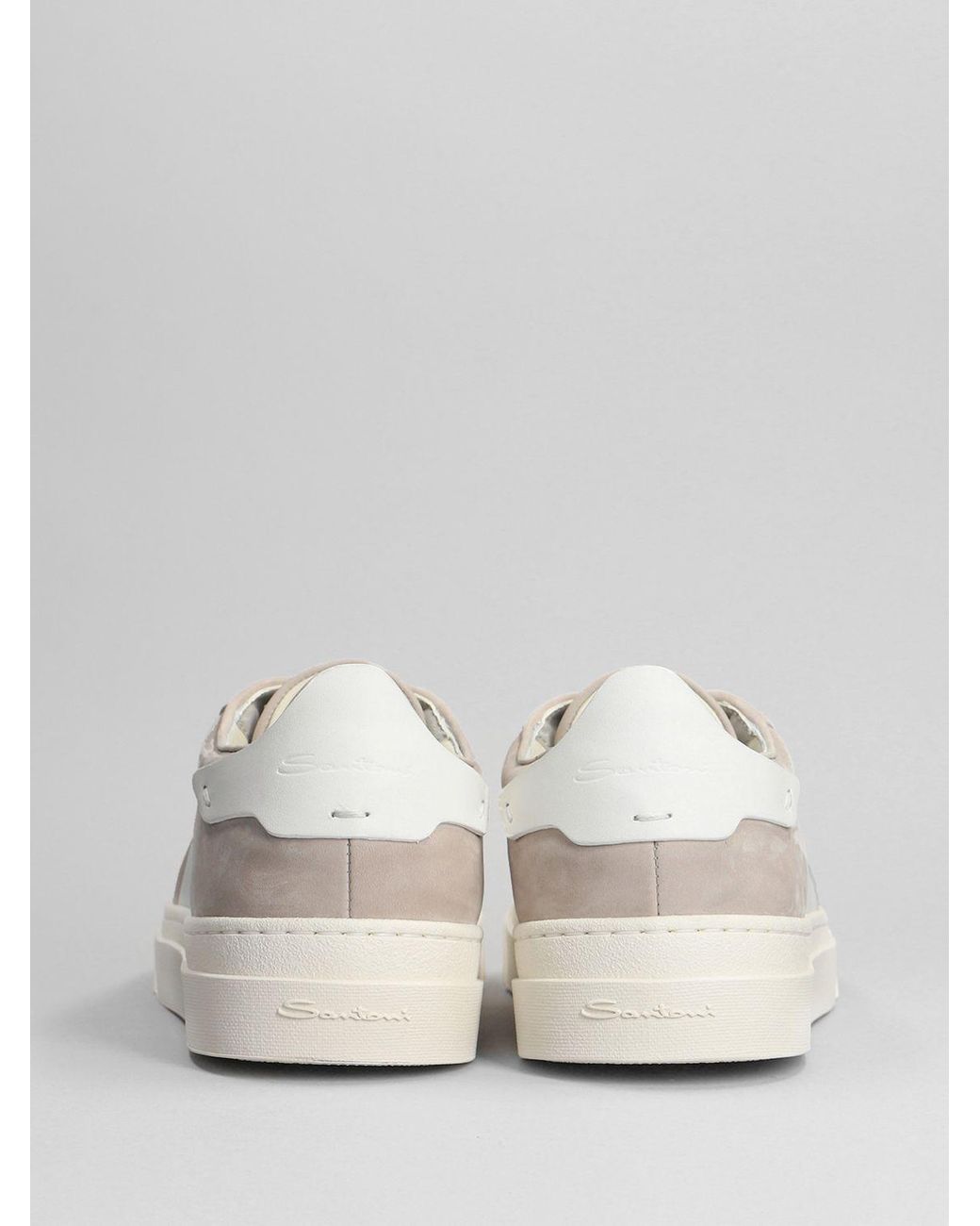 Santoni Sneakers in Weiß für Herren | Lyst DE