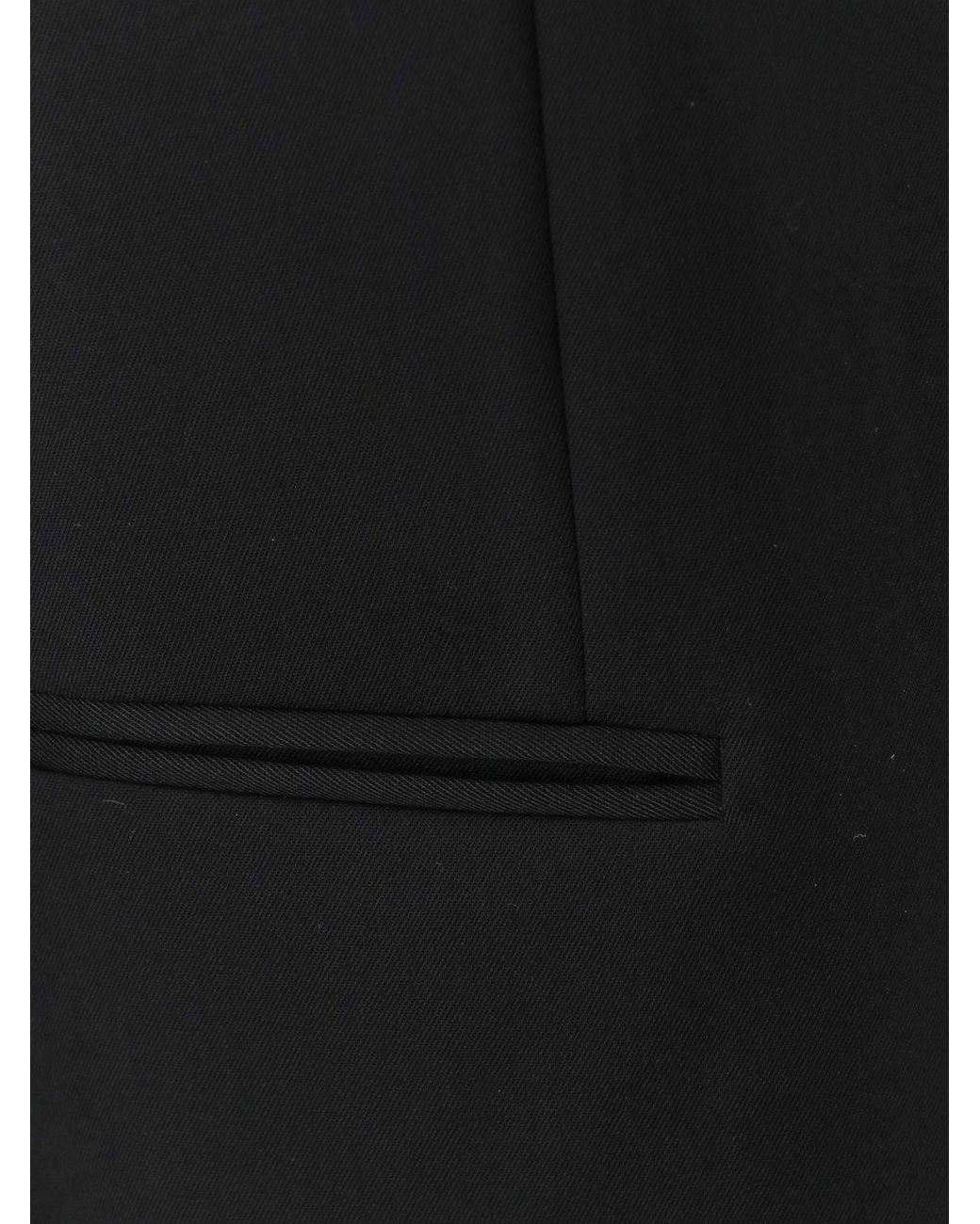 Giorgio Armani Black Single-Breasted Ceremony Suit for men
