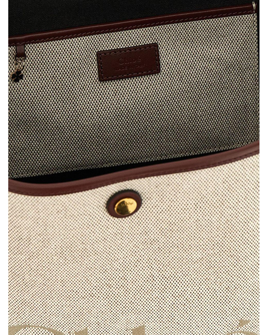 Chloé Natural ChloÉ Clover Shoulder Bag