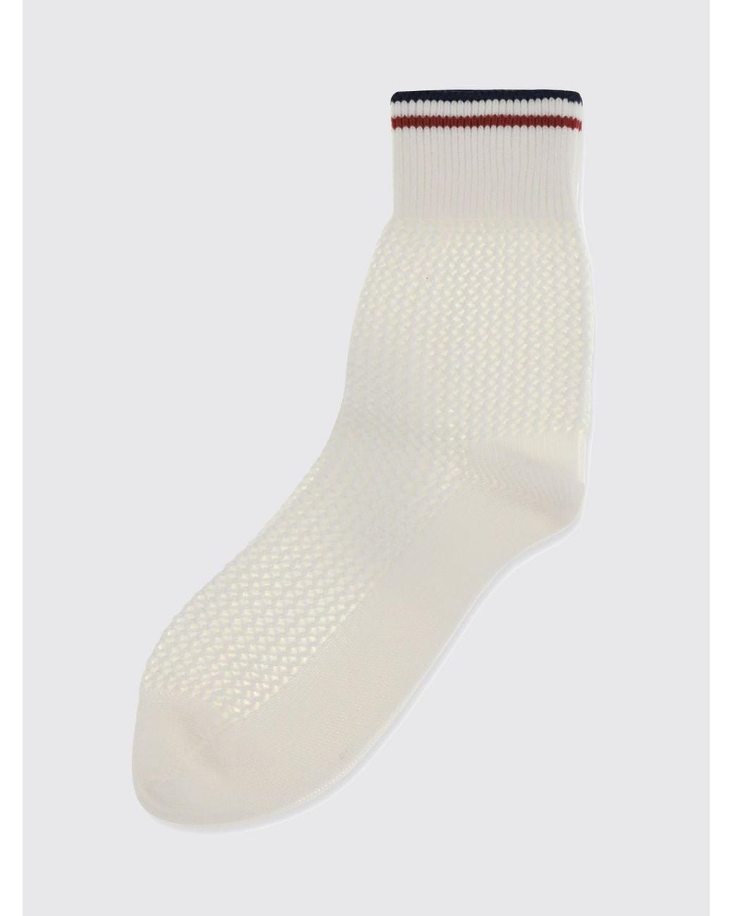 Brunello Cucinelli White Cotton Socks