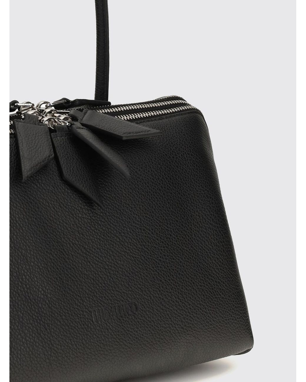 The Attico Black Shoulder Bag