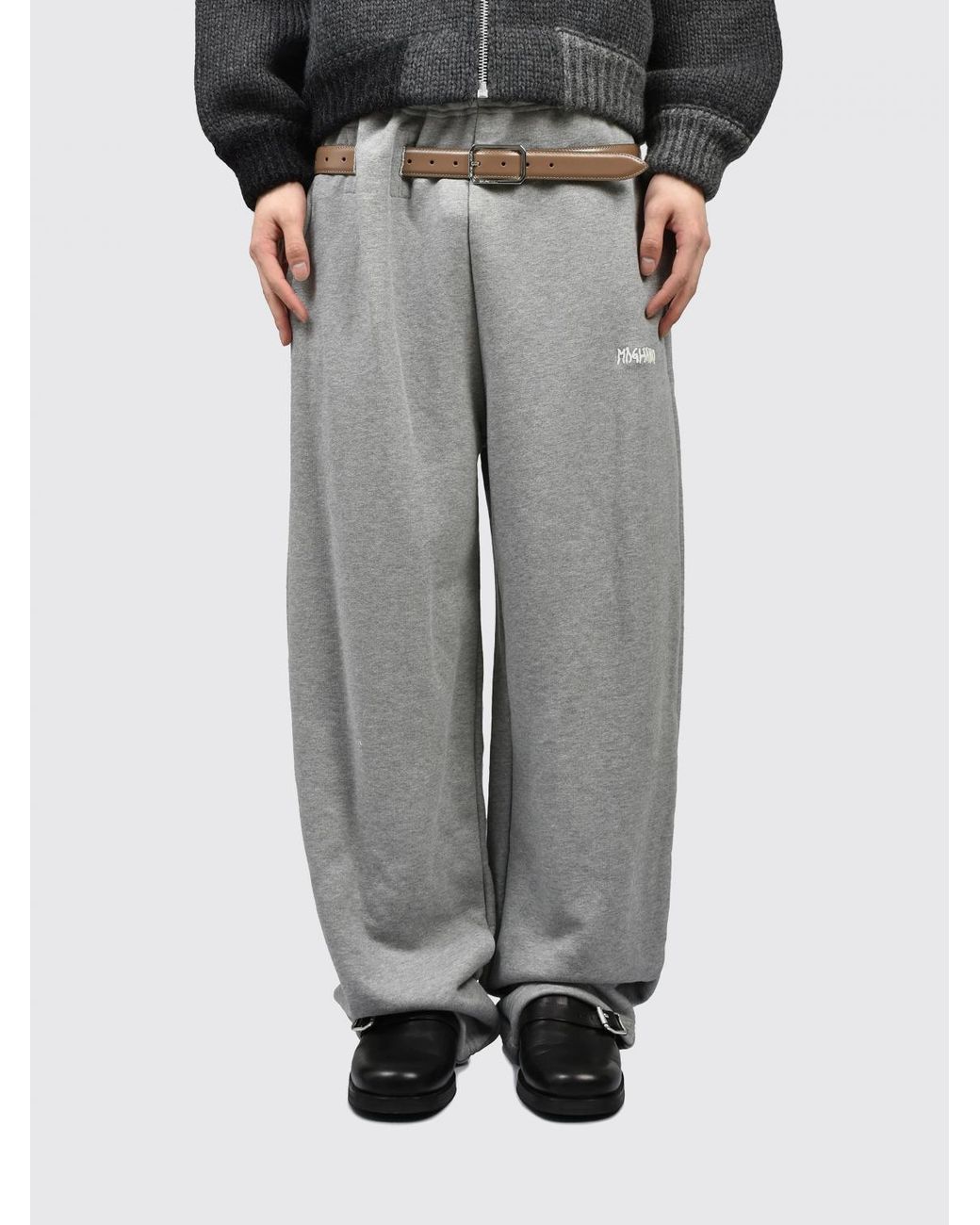 Magliano Gray Cotton Jogging Trousers for men