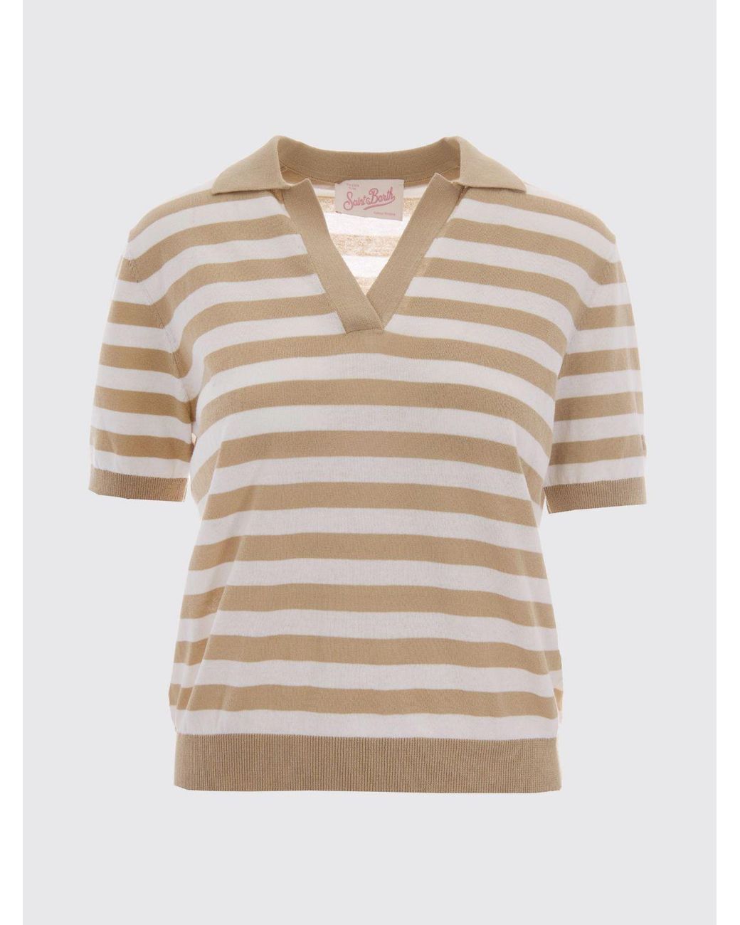 Polo Mujer Mc2 Saint Barth de color Natural