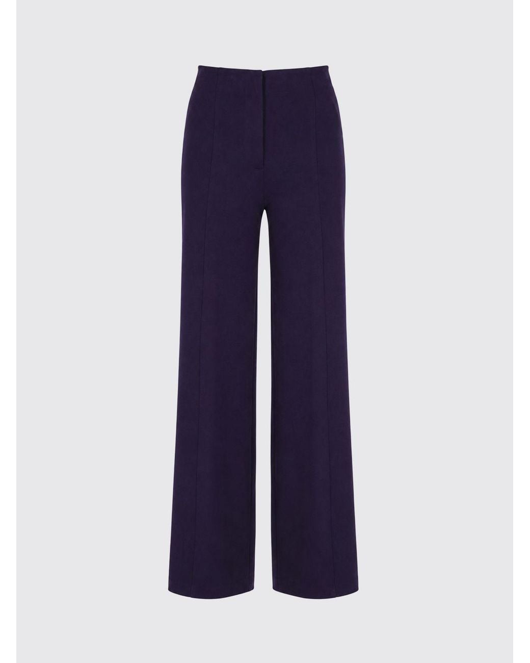 Liviana Conti Blue Eric High-Waisted Palazzo Trousers