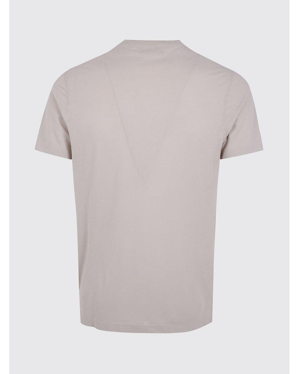 Zanone White Basic T-Shirt for men