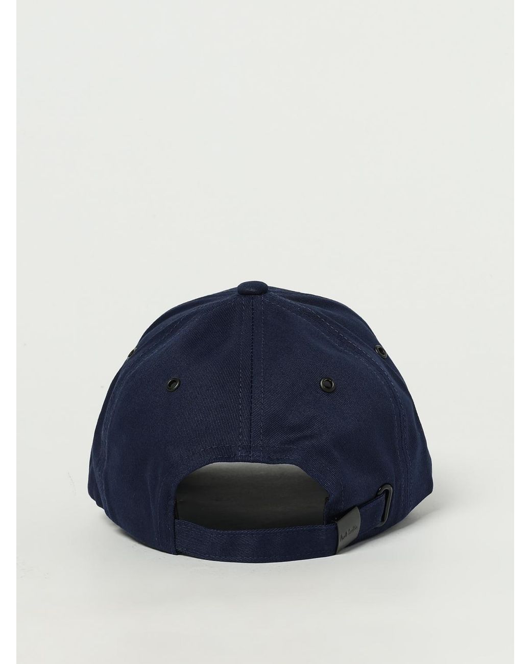 Paul Smith Blue Cotton Canvas Hat for men