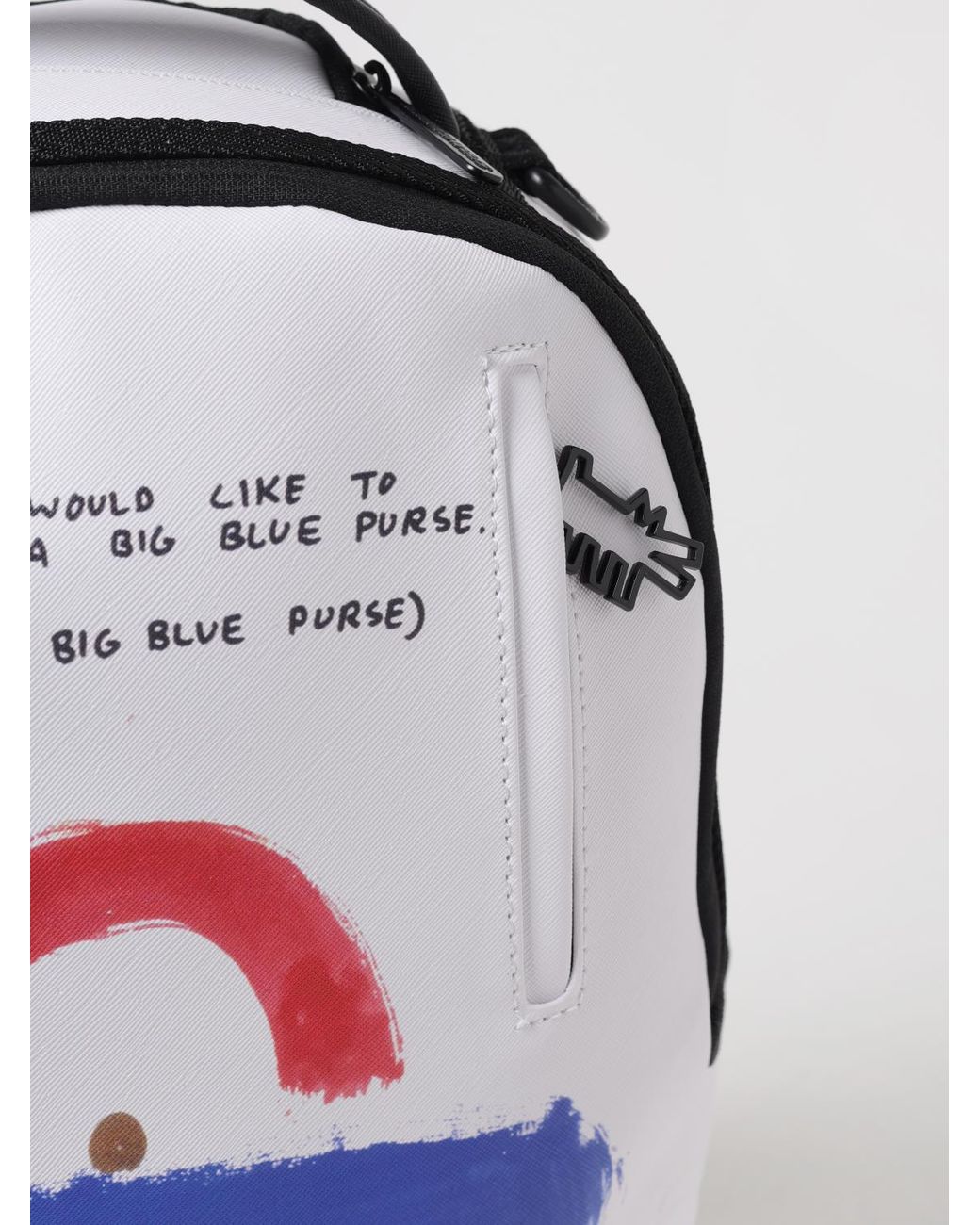 Sprayground Blue Big Purse Backpack for men