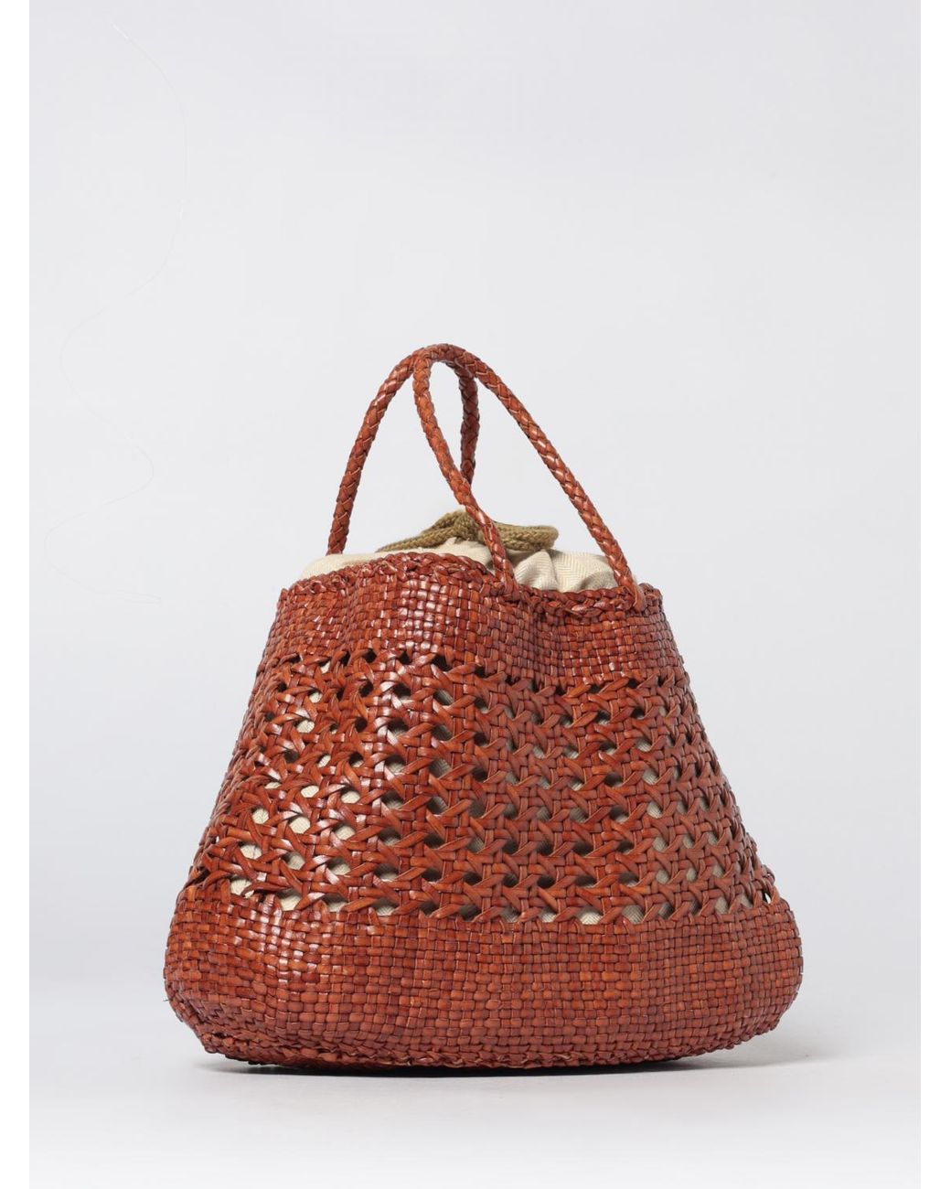 Dragon Diffusion Red Santa Cano Geflochtene Ledertasche