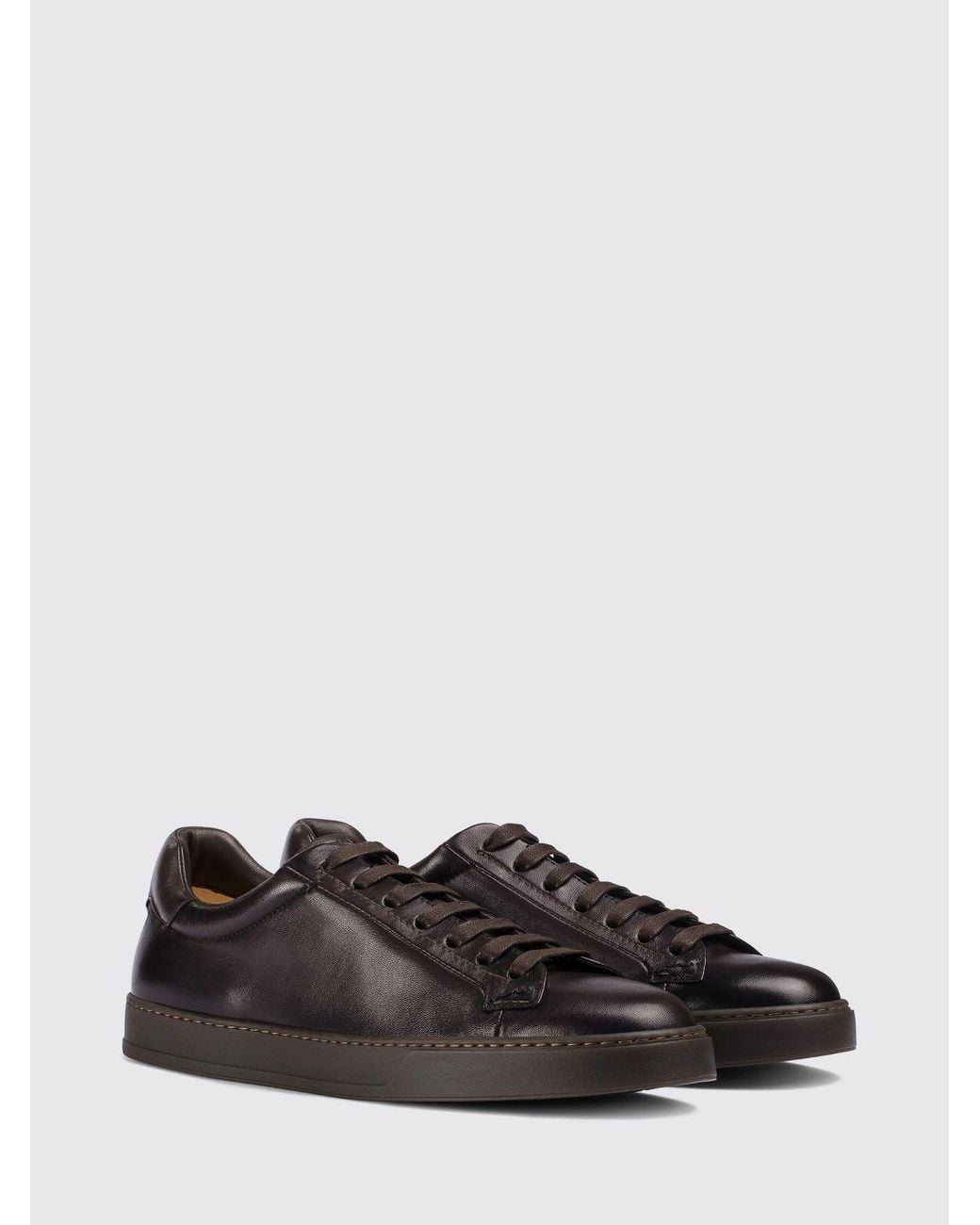 Doucal's Black Morgan Sneakers for men