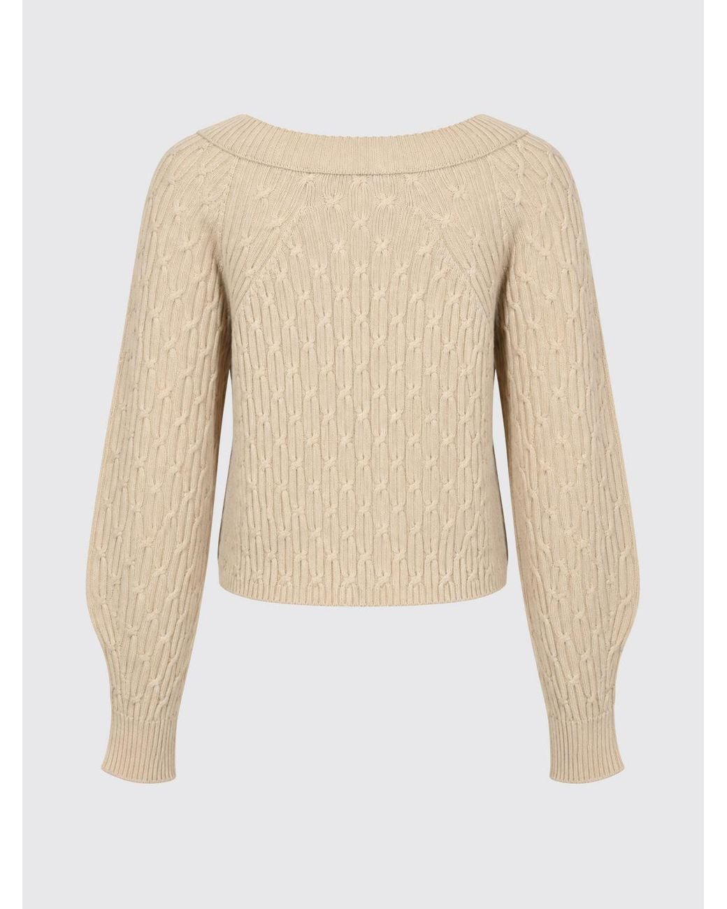 Max Mara Blue Pure Virgin Wool Long-Sleeved Crew-Neck Jumper