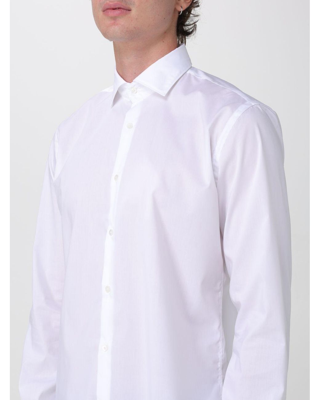Brooksfield White Shirt for men
