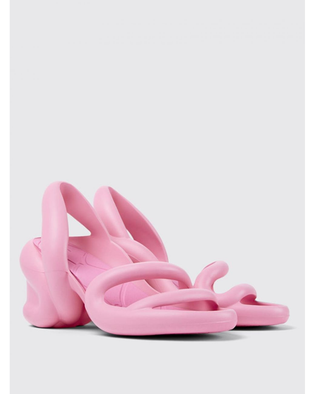 Camper Pink Heeled Sandals
