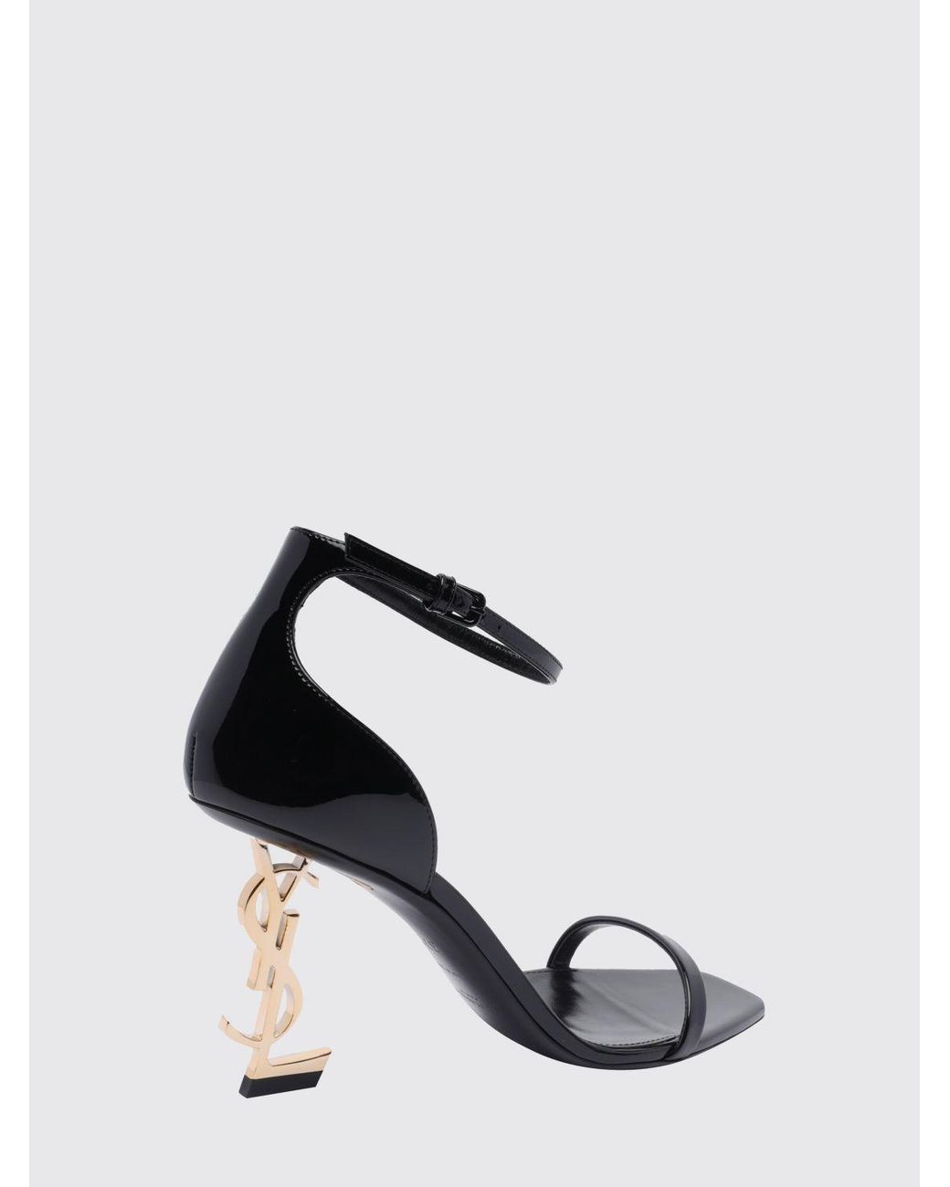 Saint Laurent White Heeled Sandals
