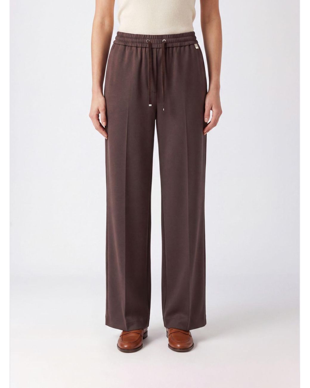 Herno Red Straight-Leg Joggers