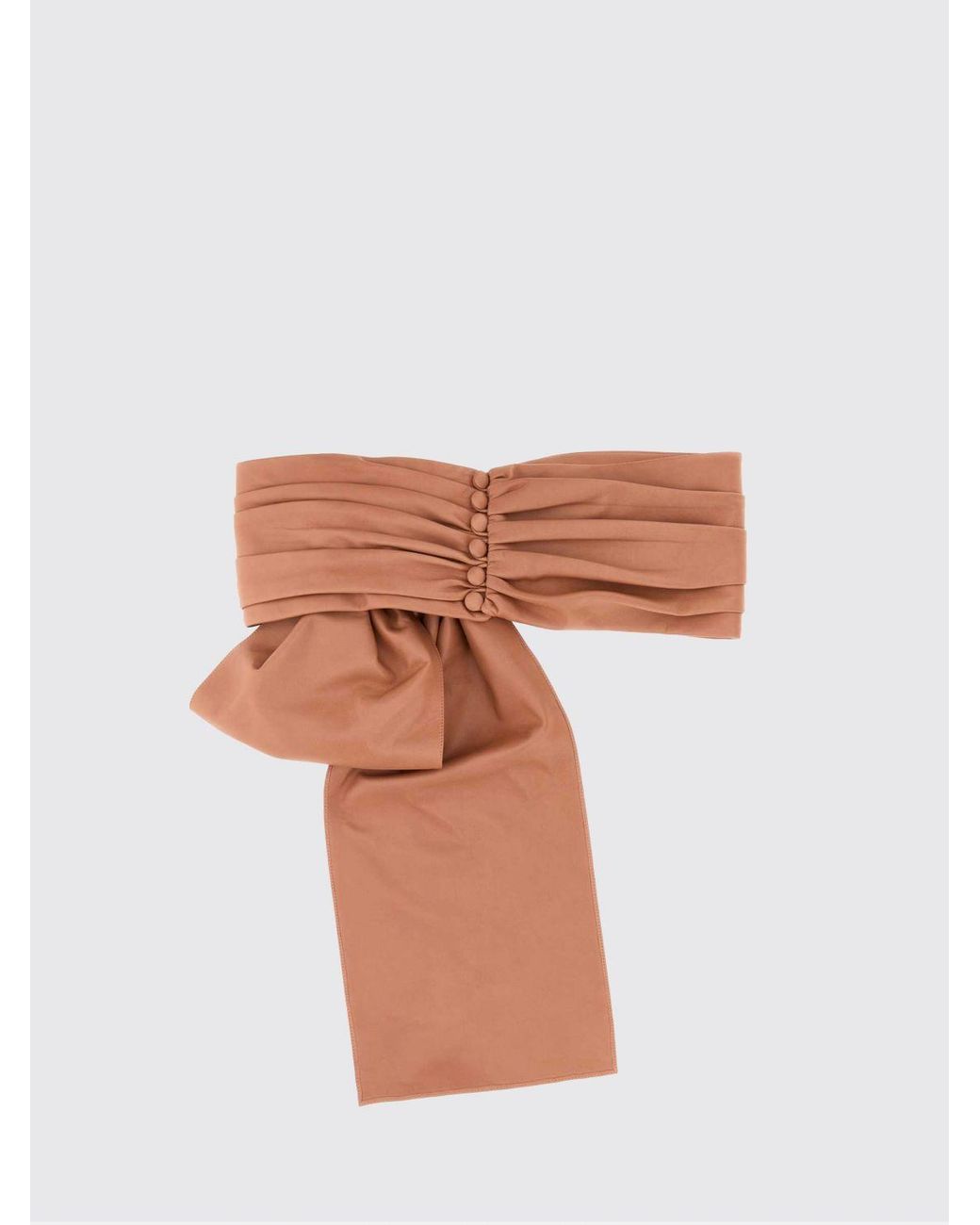 Chloé White ChloÉ Draped Belt