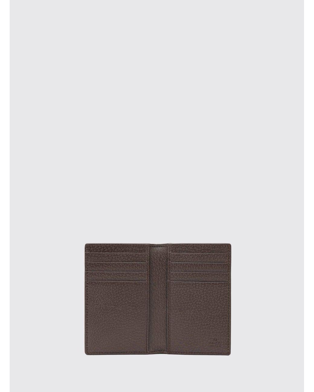 Gucci White Gg Supreme Monogram Bifold Wallet for men