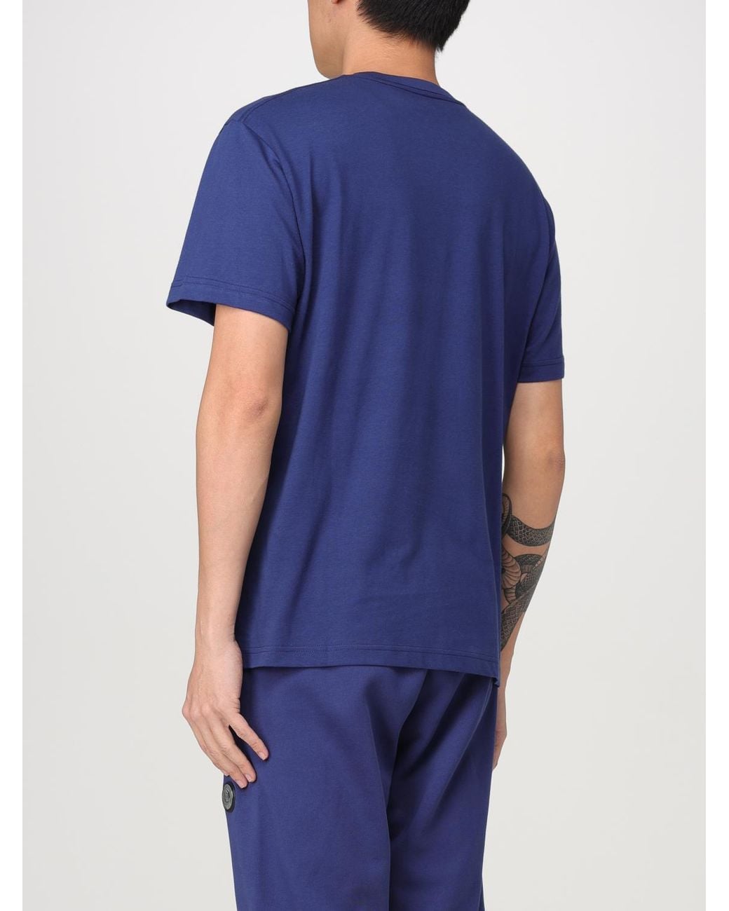 Just Cavalli Blue T-Shirt for men