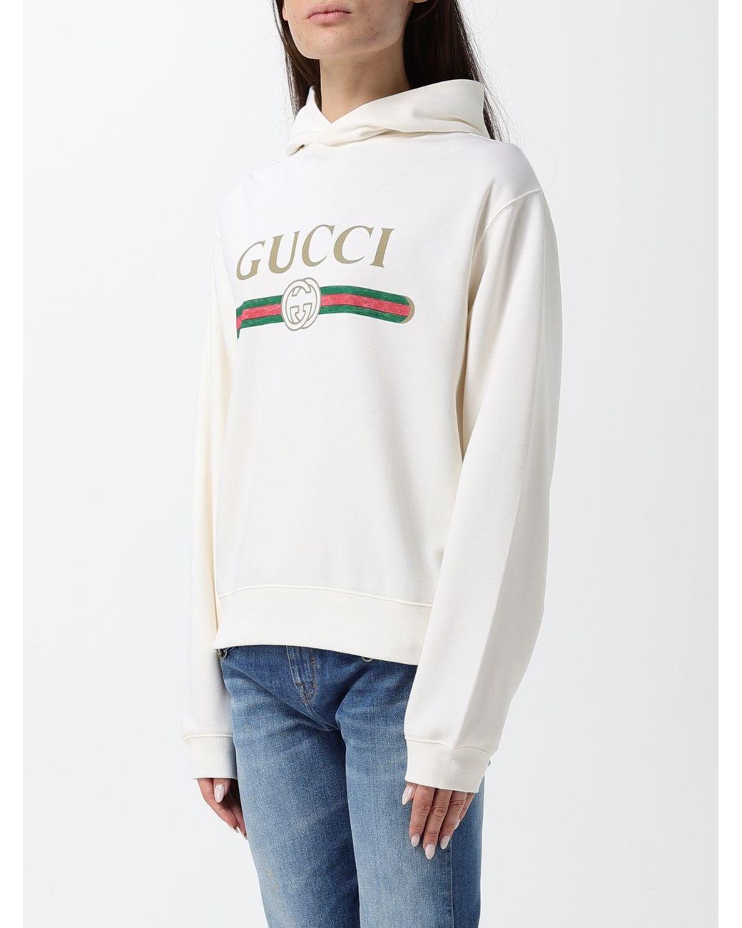 Gucci White Sweatshirt