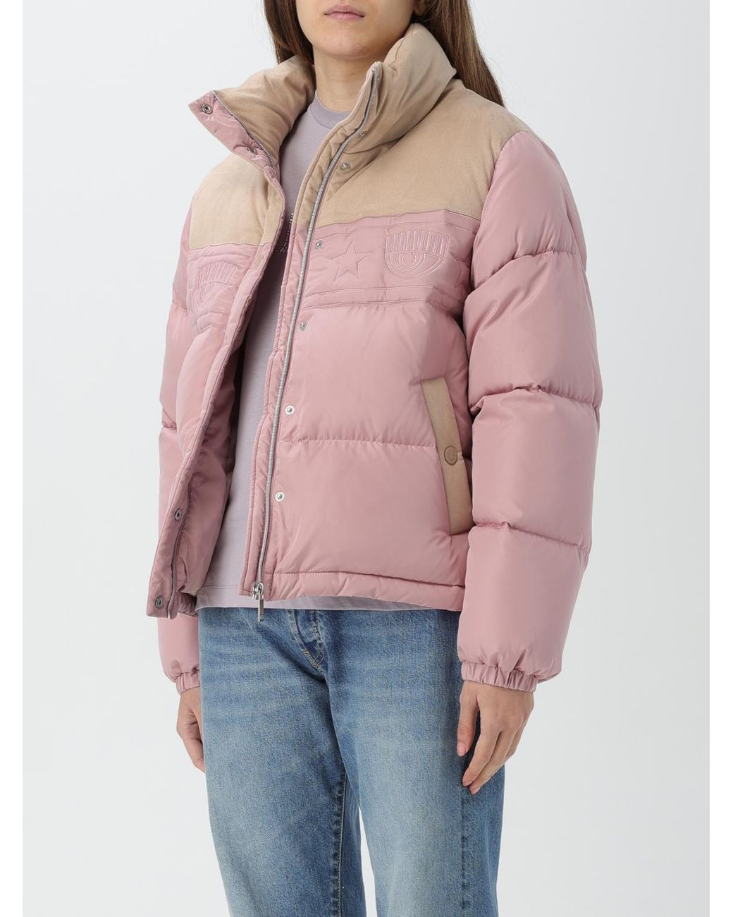 Chiara Ferragni Pink Jacket