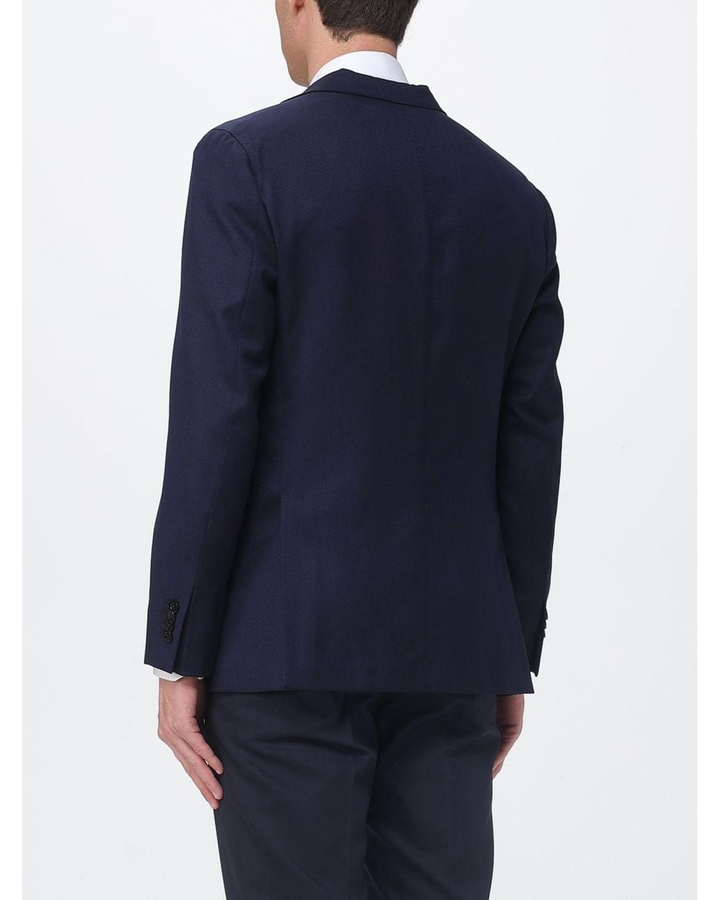 Boglioli Blue Jacket for men