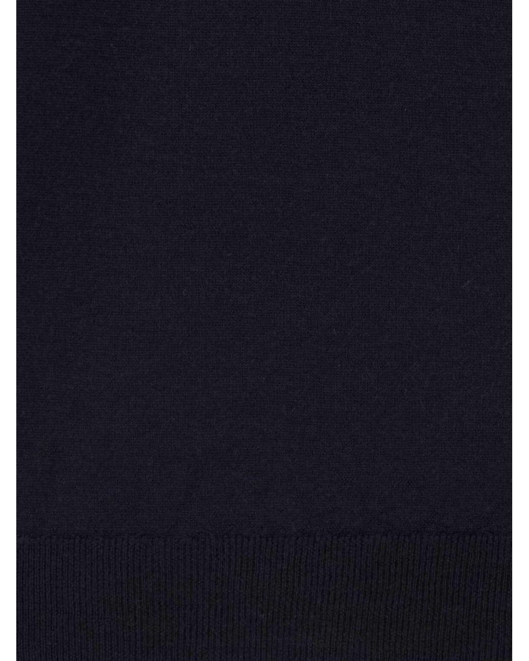 Fedeli Blue Crew-Neck Jumper for men
