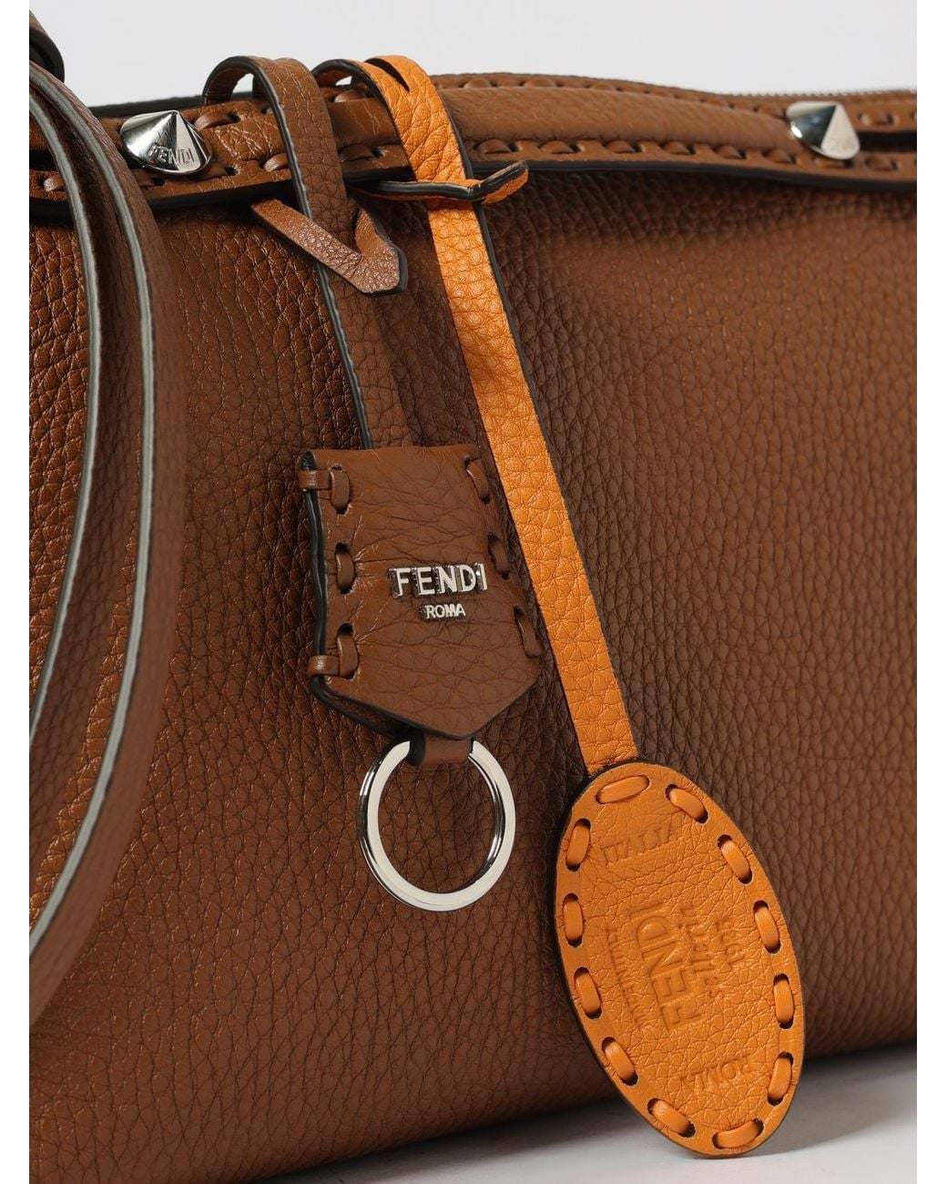 Fendi Brown By The Way Selleria Medium Bag