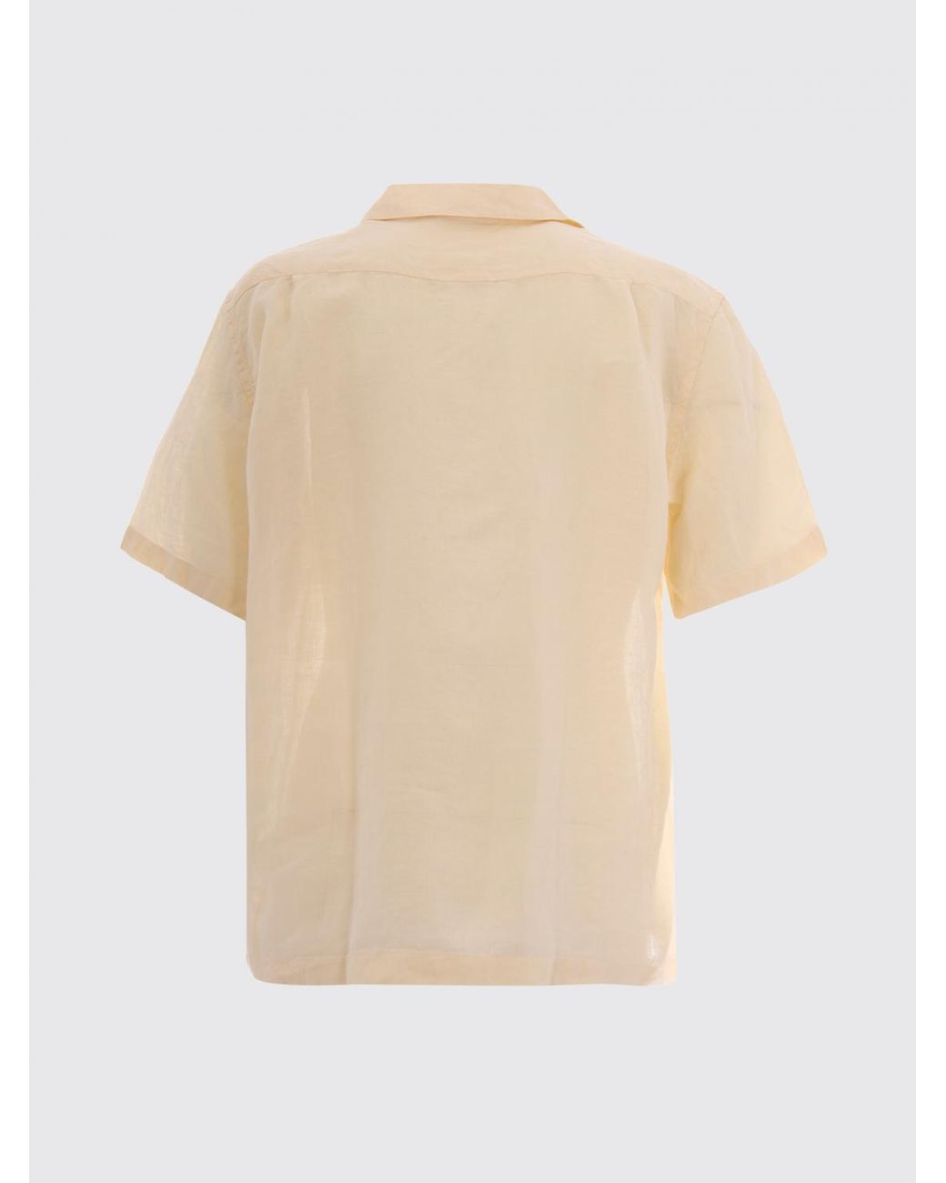 Lacoste Blue Linen Shirt for men